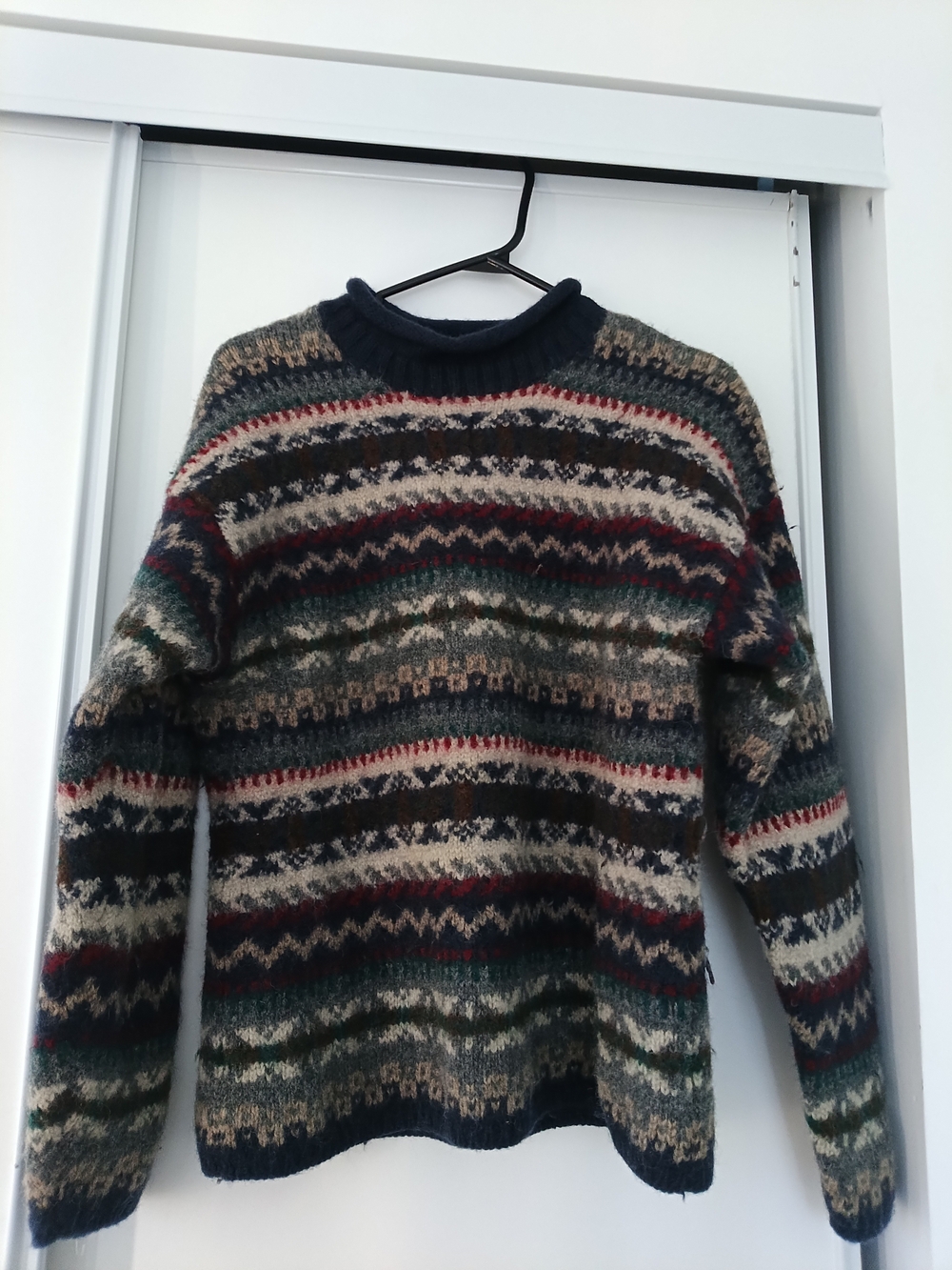 Wool Sweater - Dark Navy